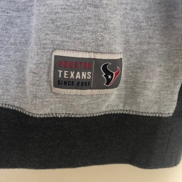 NFL Houston Texans Colorblock Sweatshirt 2XL - Picture 3 of 7